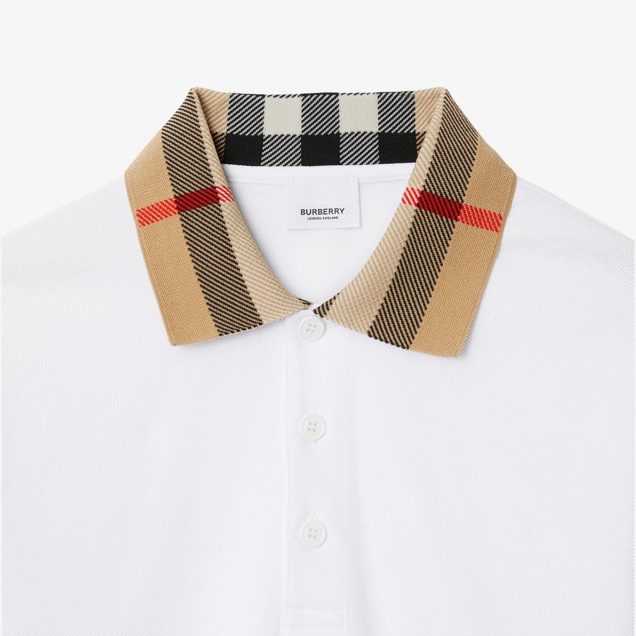Burberry polo en coton