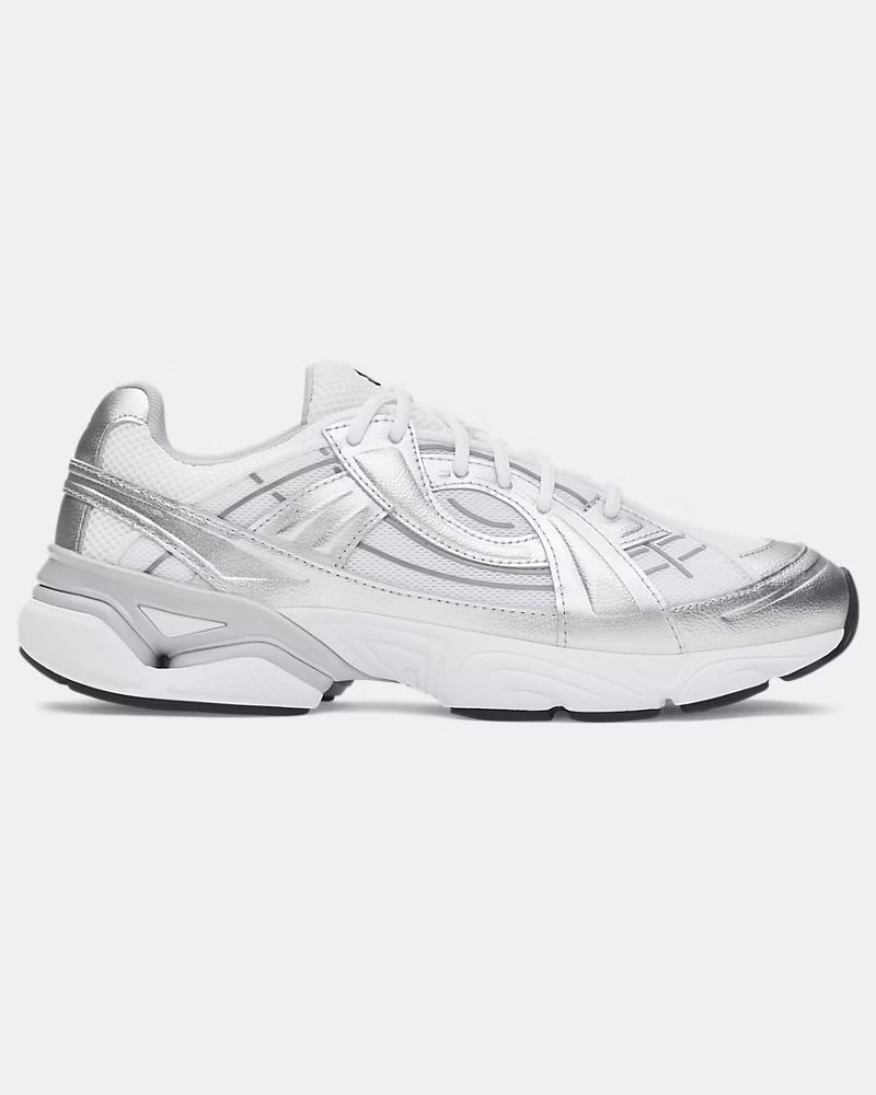 UA Sola White / Metallic Silver