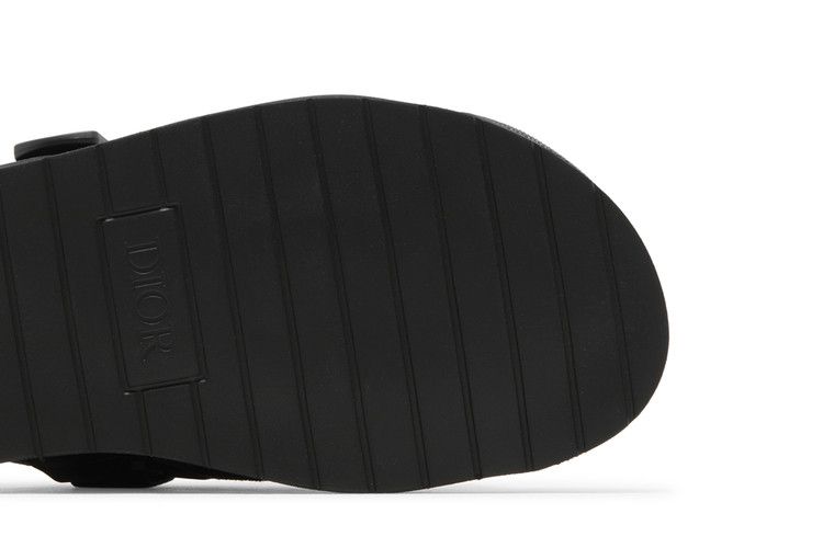 Dior Alpha Sandal Dior Oblique - Black