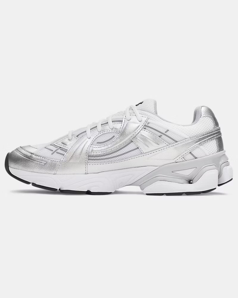 UA Sola White / Metallic Silver