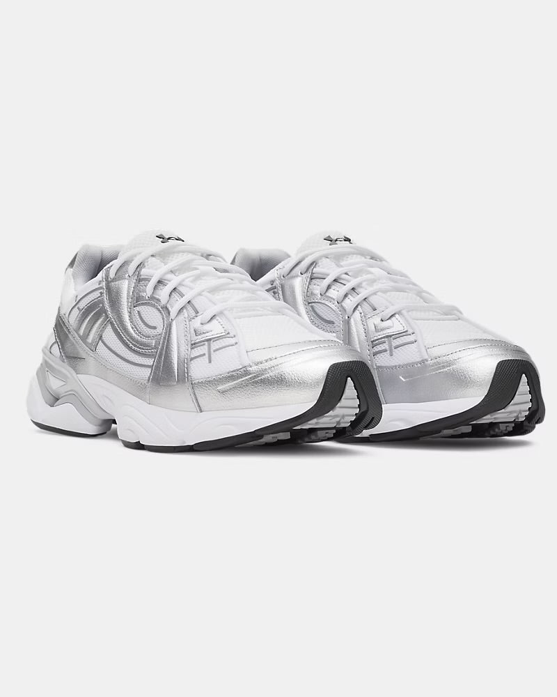 UA Sola White / Metallic Silver
