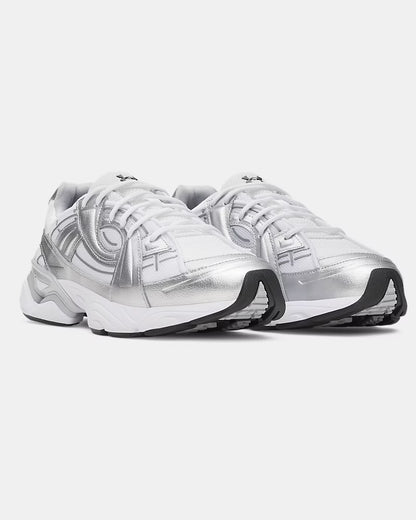 UA Sola White / Metallic Silver