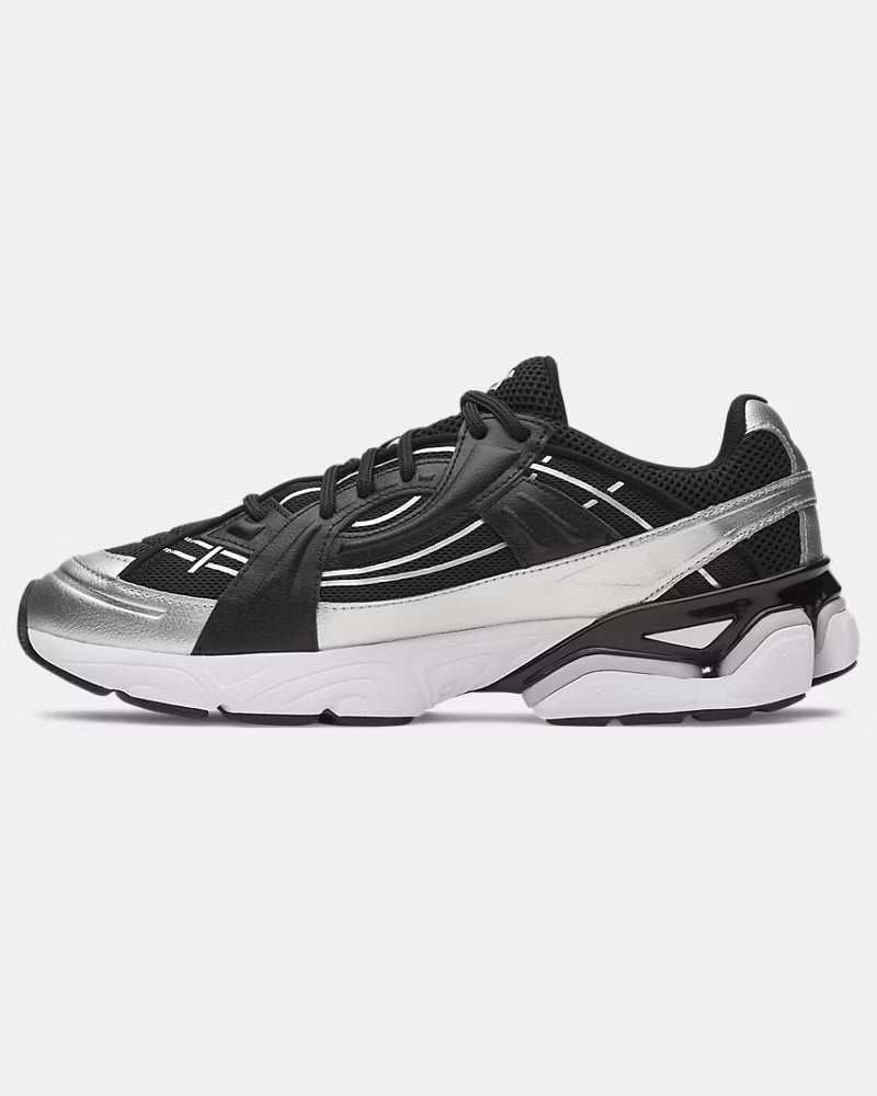 UA Sola Black / White / Metallic Silver