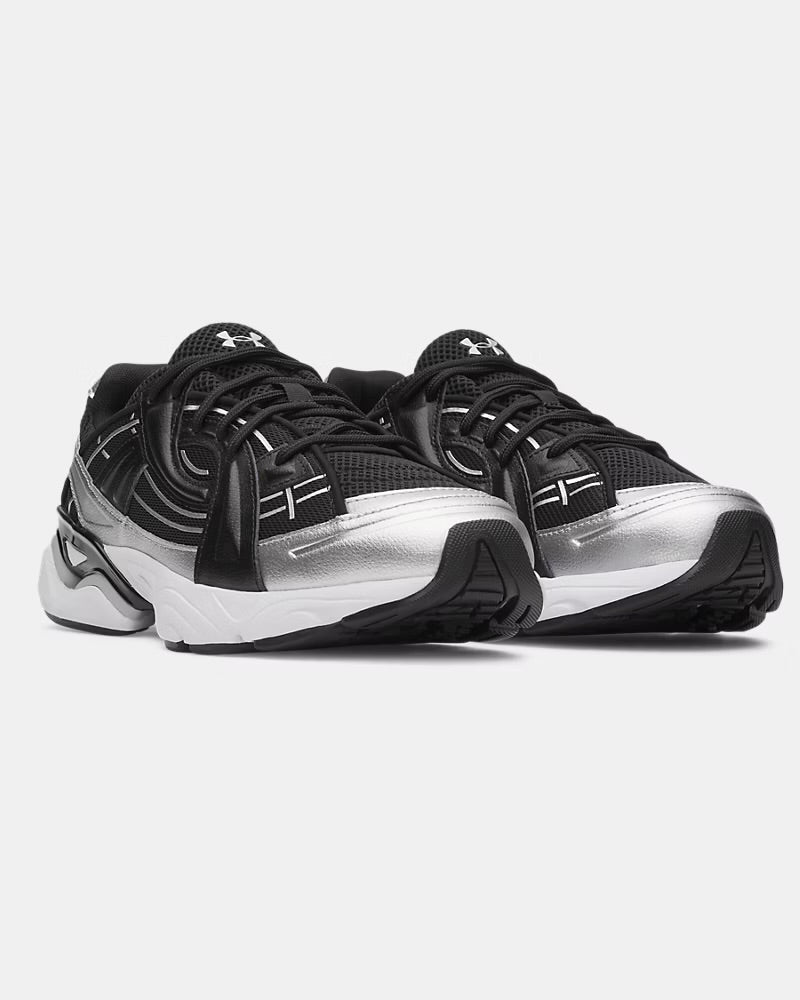UA Sola Black / White / Metallic Silver