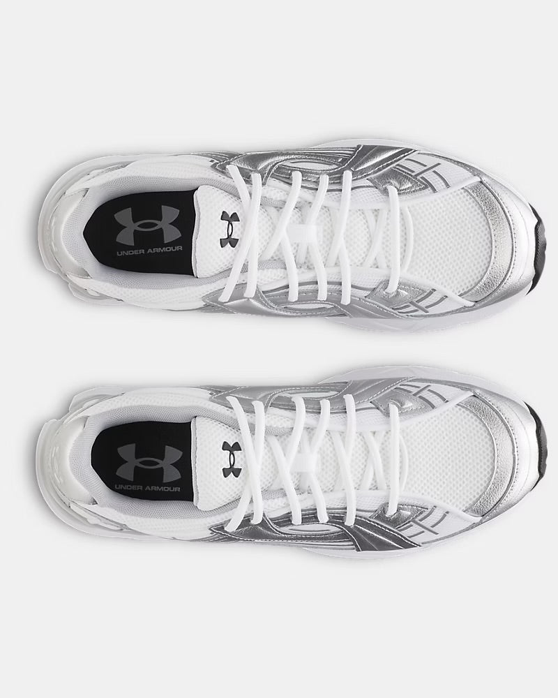 UA Sola White / Metallic Silver