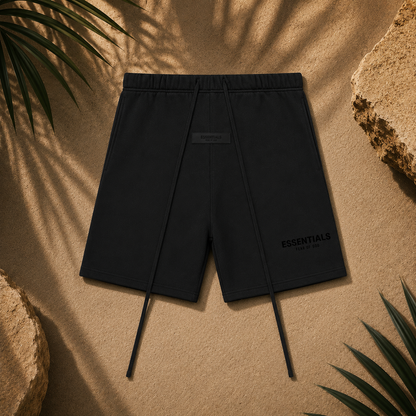 Essentials Fear Of God Short Stretch Limo Noir