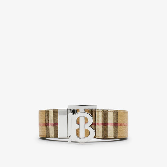 Ceinture Burberry Check avec boucle TB